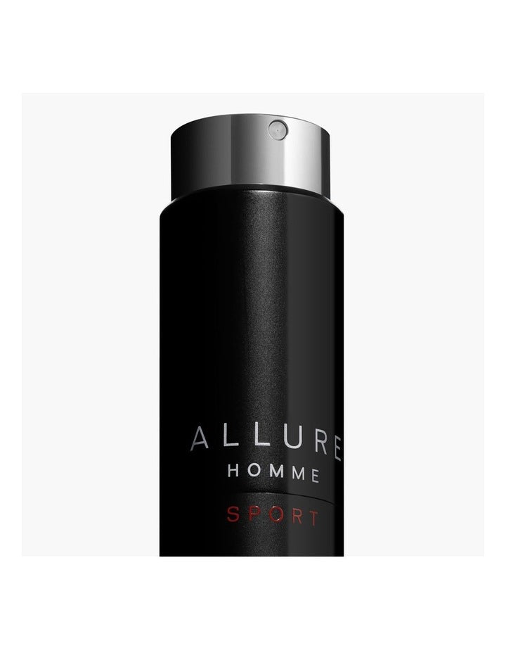 ALLURE HOMME SPORT Twist and Spray Refillable Bottle – Eau de Toilette