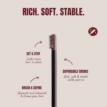 Poni No Budge Tinted Brow Gel Light/Medium 7mL