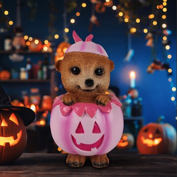 Mirabella Meerkat Figurine Pumpkin each