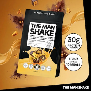 The Man Shake Honeycomb Choc Powder 560g