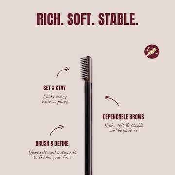 Poni No Budge Tinted Brow Gel Medium/Dark 7mL