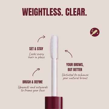Poni No Budge Brow Gel Clear 6mL
