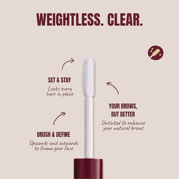 Poni No Budge Brow Gel Clear 6mL