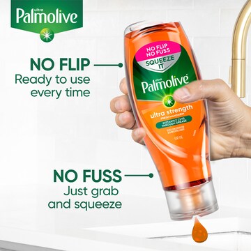Palmolive Ultra Strength Squeeze Dishwashing Liquid Mandarin 500mL