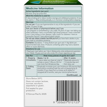 Nicorette Gum Icy Mint 30 pack
