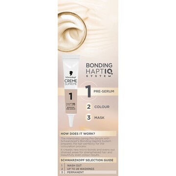 Schwarzkopf Creme Supreme 4-0 Natural Dark Brown Hair Dye each