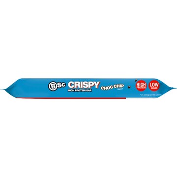 BSc Crispy High Protein Bar Choc Chip 60g