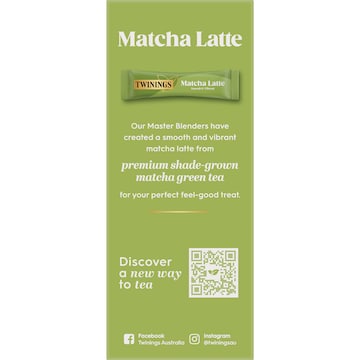 Twinings Matcha Latte Sachets 8 pack