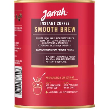 Jarrah Instant Coffee Smooth Brew 200g
