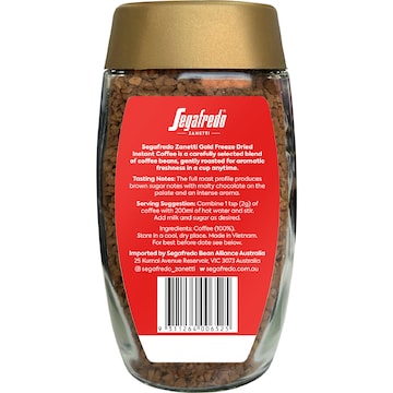 Segafredo Gold Freeze Dried Coffee 100g