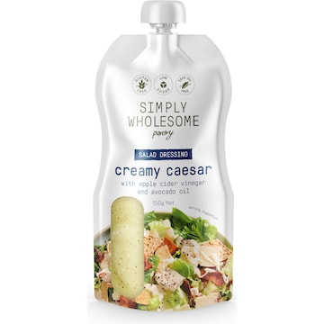 Simply Wholesome Pantry Salad Dressing Creamy Caesar 150g