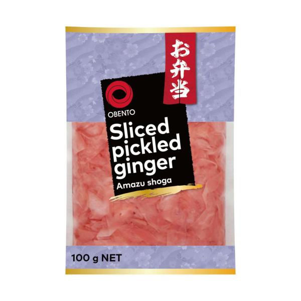 OBENTO SLICED PICKLED GINGER AMAZU SHOGA 100G