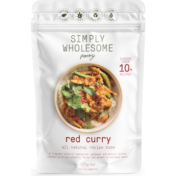 Simply Wholesome Pantry Recipe Base Red Curry 175g