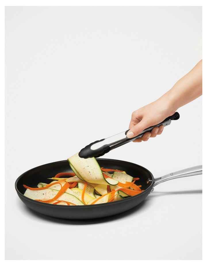 Good Grips Stainless Steel Tongs 23cm in Silver/Black