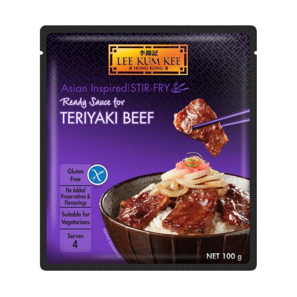 LEE KUM KEE READY SAUCE TERIYAKI BEEF 100G