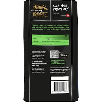 dc Coffee Beans Darkness 600g
