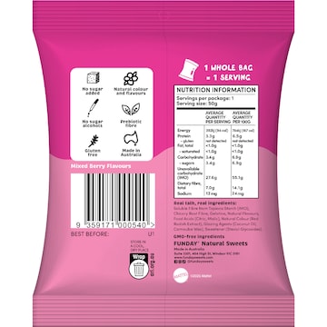 Funday Barbie Berry Kisses Gummies 50g