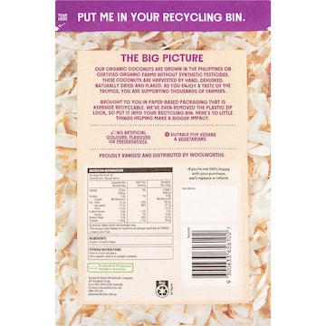 Macro Organic Coconut Flakes 200g
