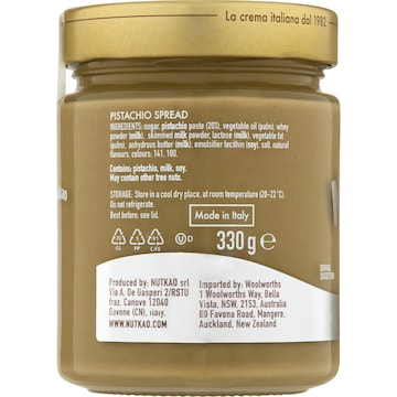 Nutkao Pistachio Spread 330g