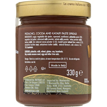 Nutkao Dubai Style Cocoa Pistachio Spread 330g