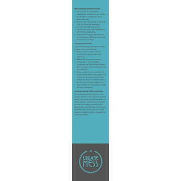 Urbane Mess Nose & Ear Hair Trimmer each