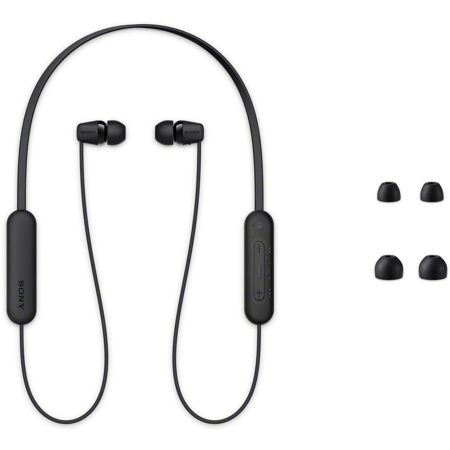 Sony WI-C100B Wireless In-Ear Headphones (Black)