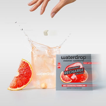 Waterdrop Recharge Grapefruit Electrolyte Drink 2.25g x 12 pack