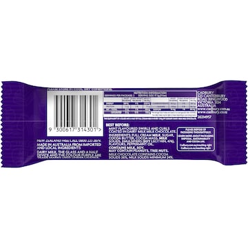 Cadbury Twirl Mint Chocolate Bar 35g