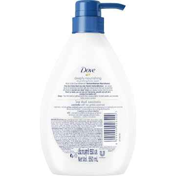 Dove Deeply Nourishing Body Wash 550mL