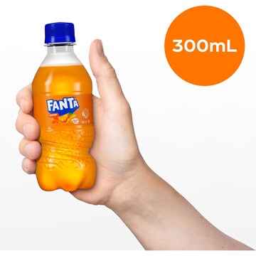 Fanta Orange Mini Soft Drink Bottles 300mL x 12 pack