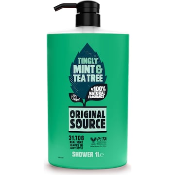 Original Source Body Wash Tingly Mint & Tea Tree 1L