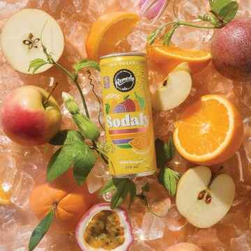 Remedy Sodaly Tropical Cans 250mL x 4 pack