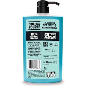 Original Source Body Wash Rejuvenating Sea Salt & Marine Botanicals 1L
