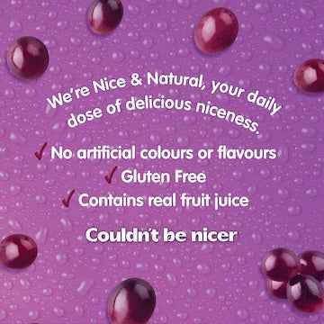 Nice & Natural Fruit Blasts Gummies Grape 5 pack