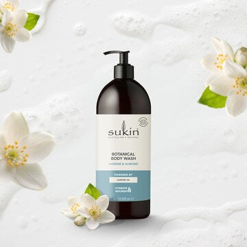 Sukin Botanical Body Wash Jasmine & Almond 1L