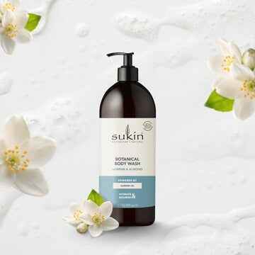 Sukin Botanical Body Wash Jasmine & Almond 1L