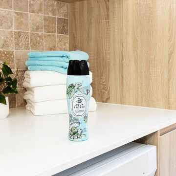 Fluffy Aqua Escape Laundry Booster Blue Amber & Bergamot 480g