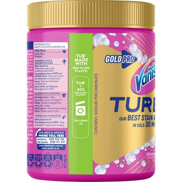 Vanish Turbo Laundry Stain Removal Powder 500g