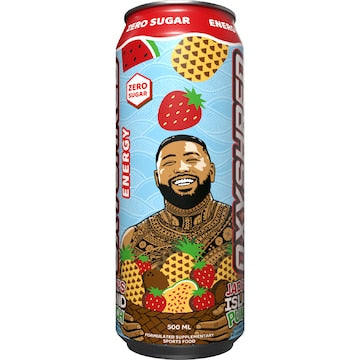 OxyShred Energy Drink Jaden's Island Punch 500mL