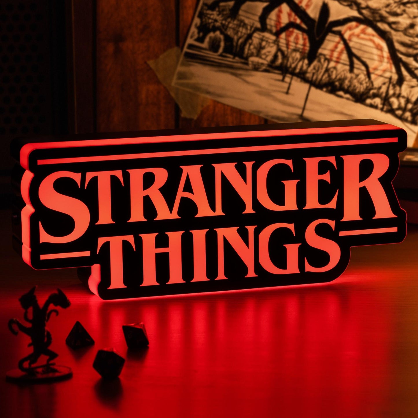 Stranger Things - Shaped Logo Light