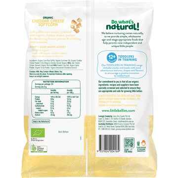Little Bellies Softcorn Cheddar Cheese 12m+ 30g
