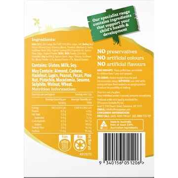 Rafferty's Garden Banana & Mango Puffed Bars With Yoghurt Drizzle 1-5Y 6 pack