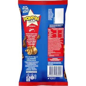 Poppin Ready To Eat Popcorn Maltesers 110g