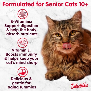 Delectables Lickable Cat Treat Bisque With Tuna & Prawn 40g