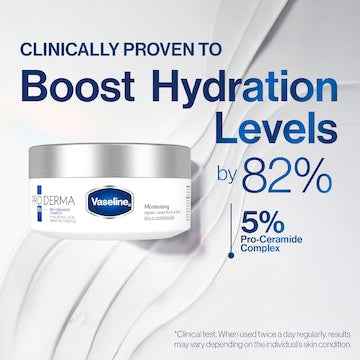 Vaseline Pro Derma Moisturising Cream 190g