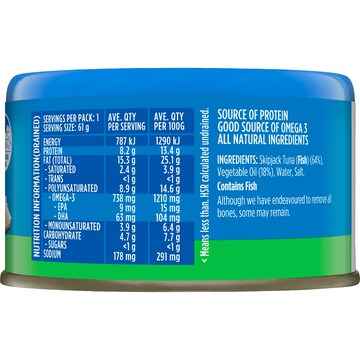 Safcol Wild Caught Tuna Sandwich 95g