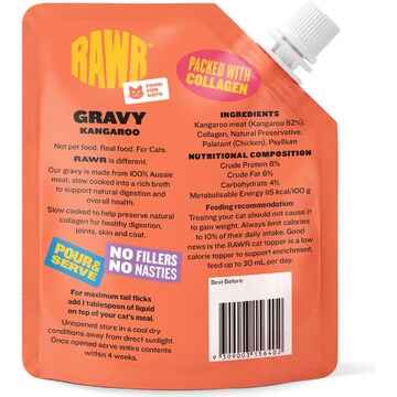 RAWR Food for Cats Kangaroo Gravy 180mL