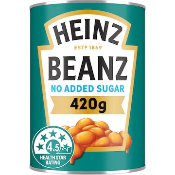 Heinz Baked Beans No Added Sugar 420g