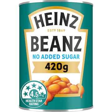 Heinz Baked Beans No Added Sugar 420g