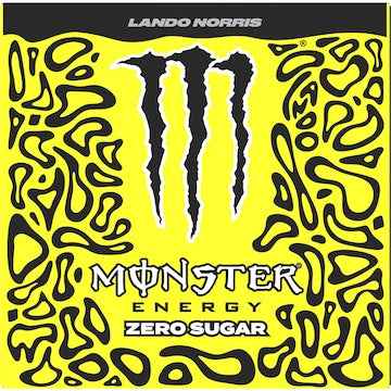 Monster Energy Drink Lando Norris Cans 500mL x 4 pack